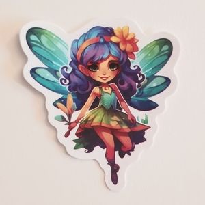 10/$10 Colorful Fairy Sticker